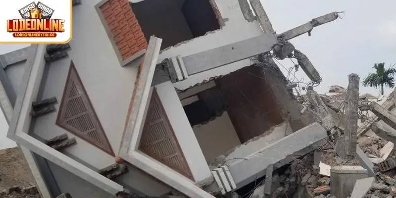 Mơ thấy nhà bị sập đánh số gì để trúng lớn tại Lô đề Online